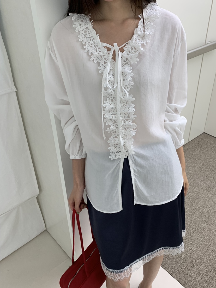 RIVER RAIN東大門代購女士新品推薦人氣熱賣休閑襯衫蕾絲衫RIVER RAIN襯衫/蕾絲衫