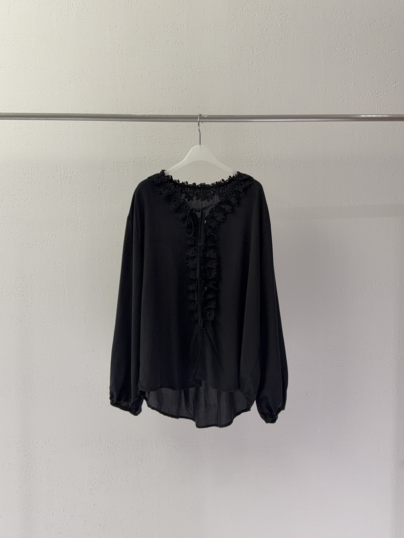 RIVER RAIN東大門代購女士新品推薦人氣熱賣休閑襯衫蕾絲衫RIVER RAIN襯衫/蕾絲衫圖色2