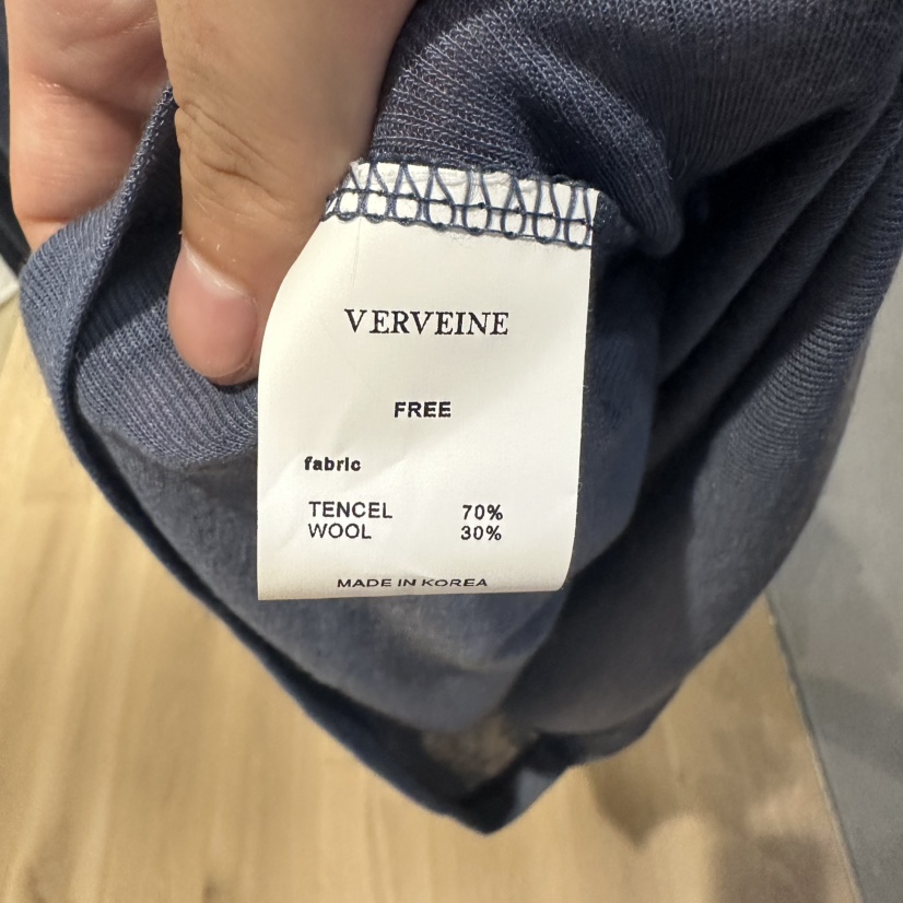 VERVEINE東大門實拍女裝新品時尚真品熱賣休閑推薦長袖T恤VERVEINE長袖T恤