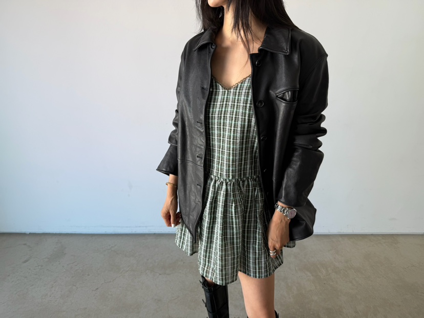 XPARTY東大門直郵女裝新款休閑人氣時尚熱賣真品連衣裙格紋XPARTY連衣裙