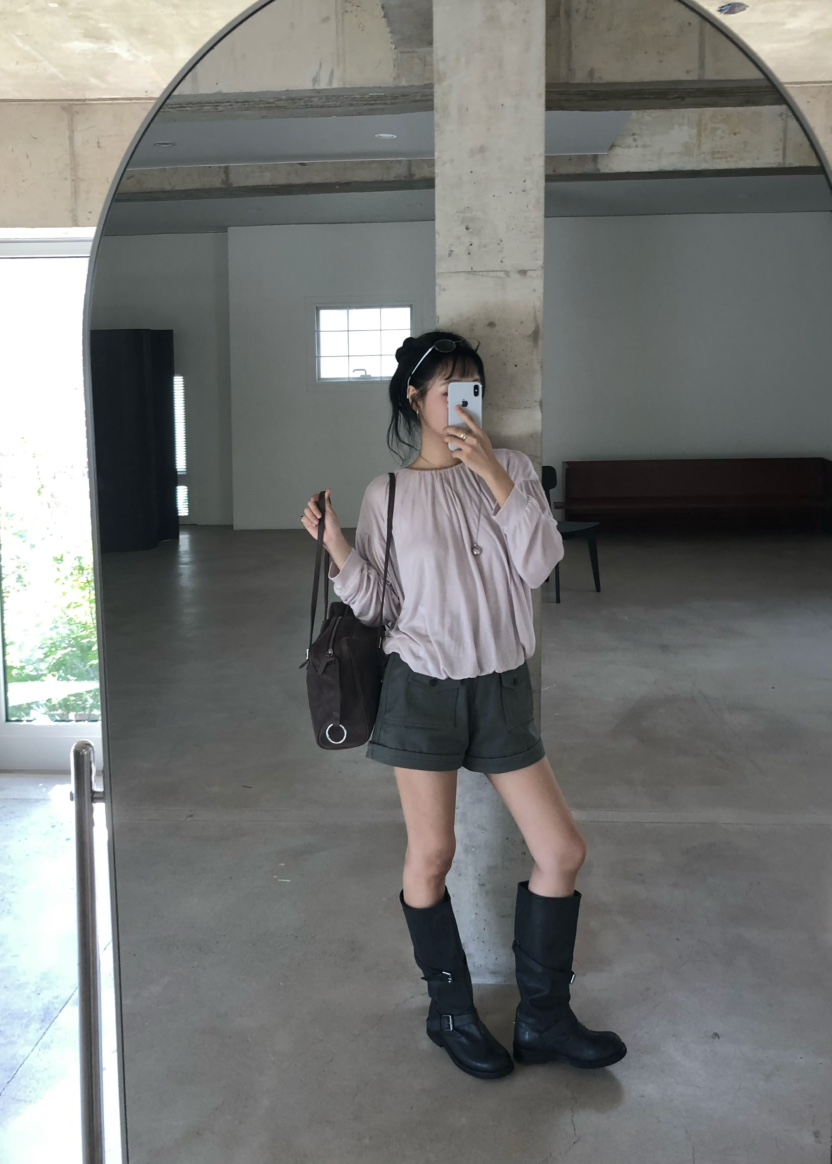 OUPPT韓國直郵女士新款休閑熱賣真品時尚推薦人氣長袖T恤OUPPT長袖T恤