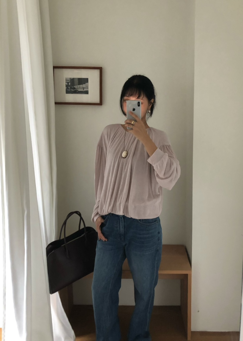 OUPPT韓國直郵女士新款休閑熱賣真品時尚推薦人氣長袖T恤OUPPT長袖T恤