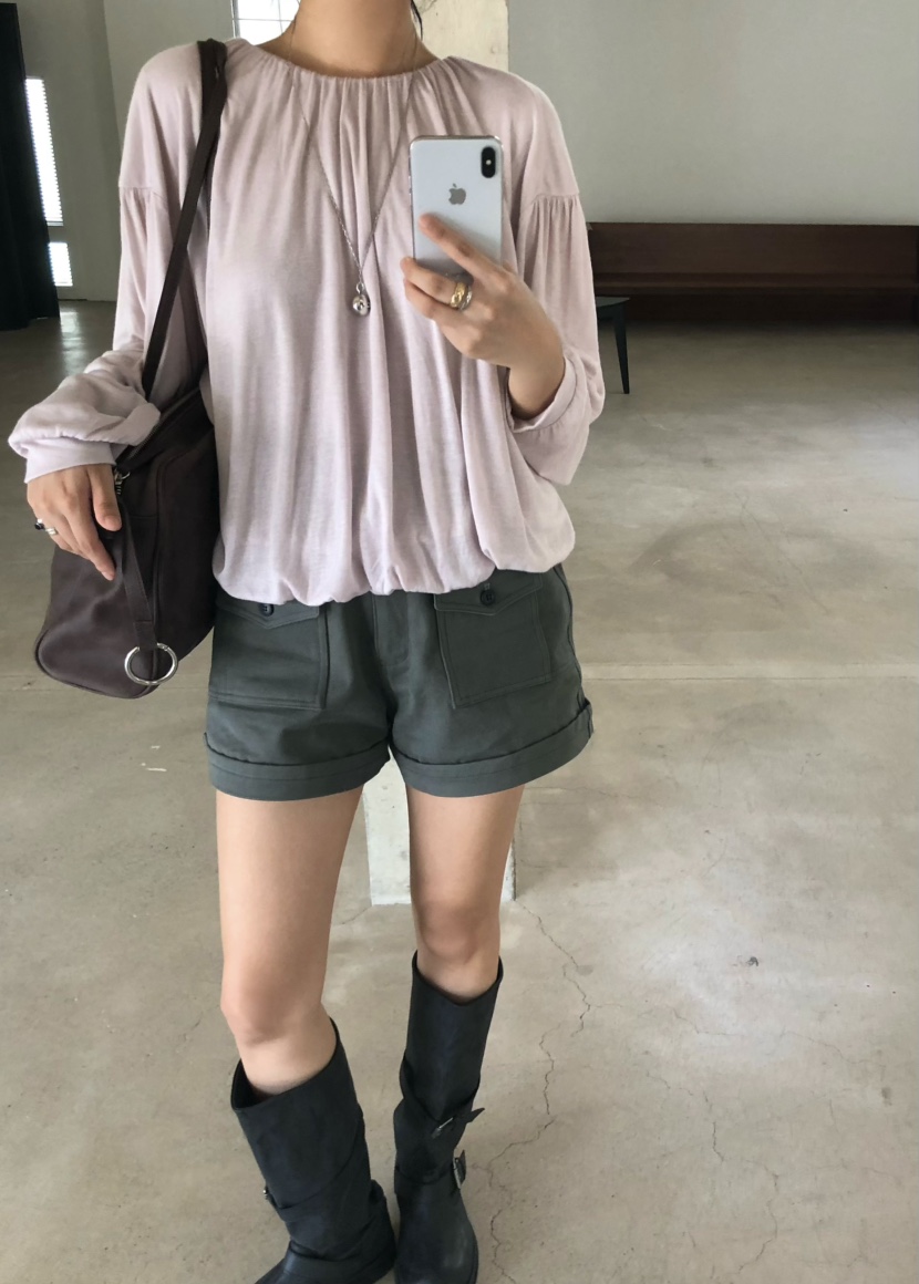 OUPPT韓國直郵女士新款休閑熱賣真品時尚推薦人氣長袖T恤OUPPT長袖T恤圖色1