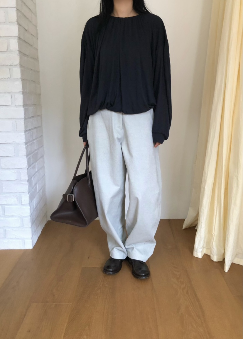 OUPPT韓國直郵女士新款休閑熱賣真品時尚推薦人氣長袖T恤OUPPT長袖T恤圖色3