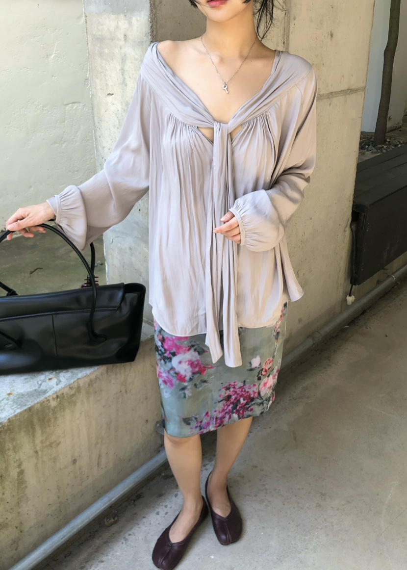 OUPPT韓國直郵女士新品熱賣休閑時尚推薦真品人氣襯衫蕾絲衫OUPPT襯衫/蕾絲衫圖色1