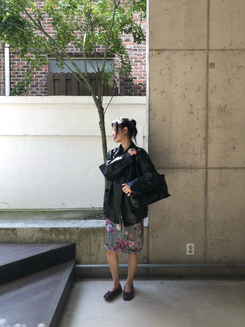 OUPPT韓國代購女士新品真品休閑時尚人氣熱賣推薦皮衣OUPPT皮衣