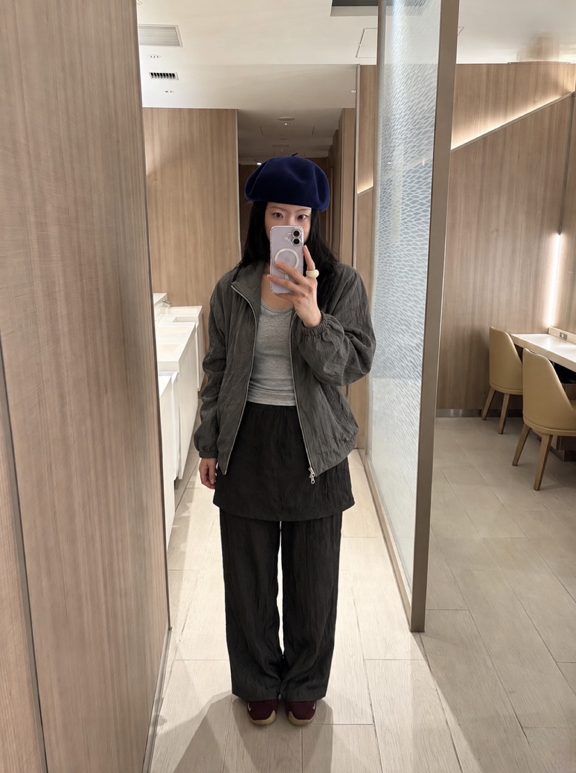 ONDO-P韓國代購女士新品時尚休閑熱賣推薦人氣真品夾克褶皺ONDO-P夾克