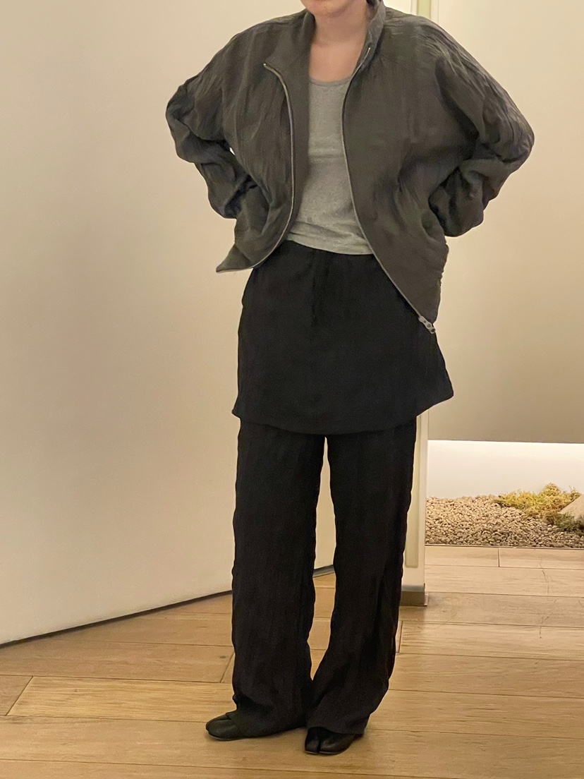 ONDO-P韓國代購女士新品時尚休閑熱賣推薦人氣真品夾克褶皺ONDO-P夾克
