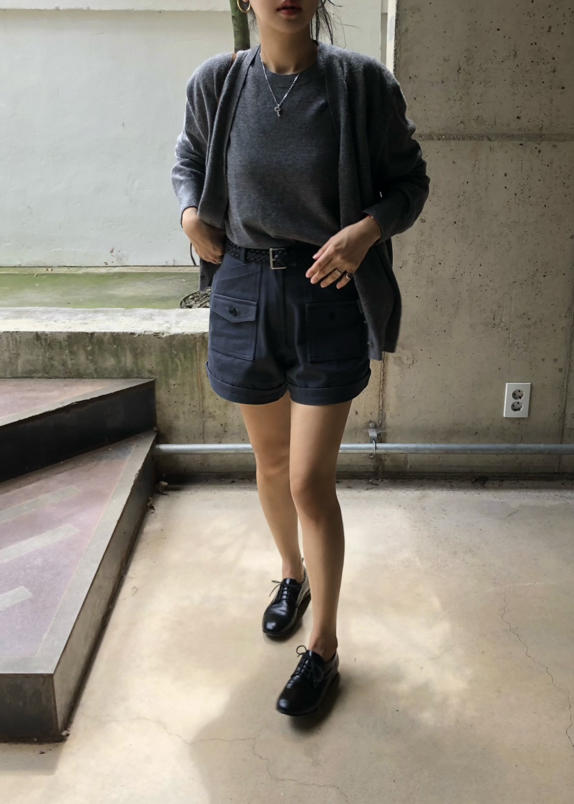 OUPPT東大門直郵女裝新款休閑時尚熱賣針織衫不含圍巾開衫OUPPT針織衫