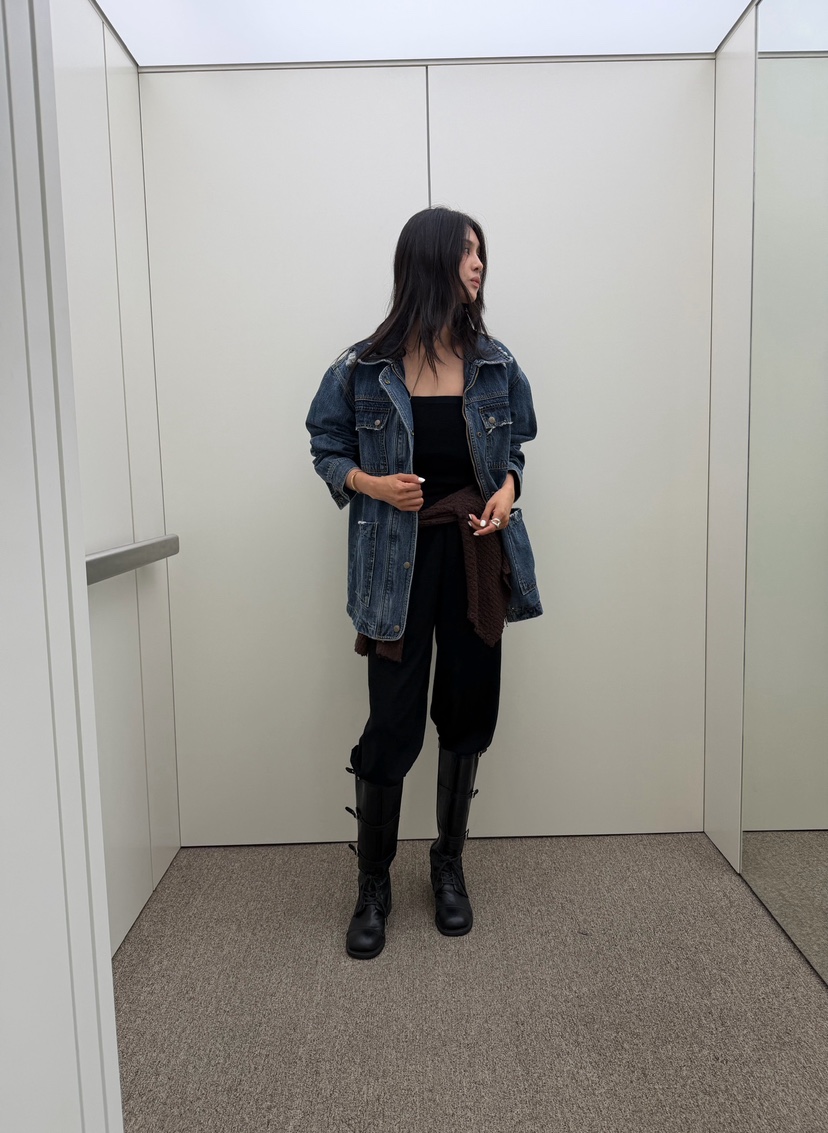 XPARTY韓國代購女裝新款推薦時尚熱賣人氣真品休閑褲針織褲XPARTY休閑褲