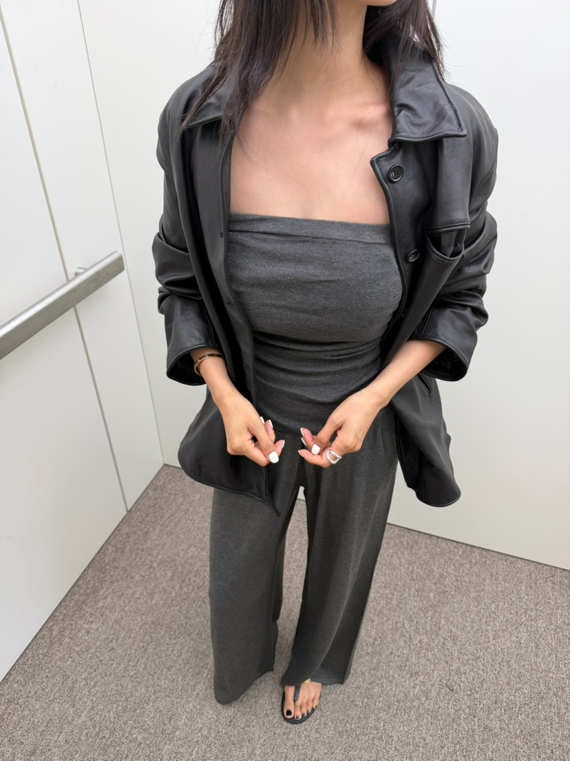 XPARTY韓國代購女裝新款推薦時尚熱賣人氣真品休閑褲針織褲XPARTY休閑褲