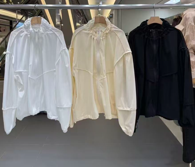 XPARTY東大門代購女裝新品人氣熱賣時尚休閑推薦夾克褶皺XPARTY夾克