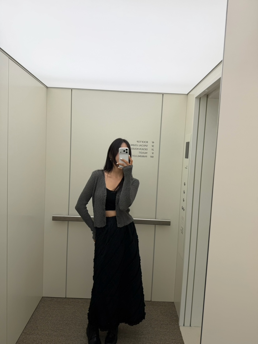 XPARTY韓國直郵女士新款人氣時尚熱賣推薦休閑針織衫開襟XPARTY針織衫