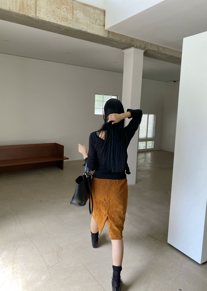 OUPPT韓國代購女士新款休閑推薦真品熱賣人氣半身裙中短裙OUPPT半身裙/中短裙