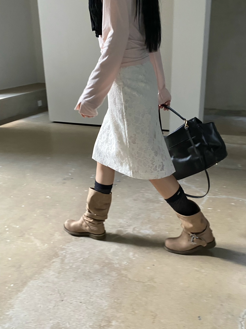 OUPPT韓國代購女士新款休閑推薦真品熱賣人氣半身裙中短裙OUPPT半身裙/中短裙