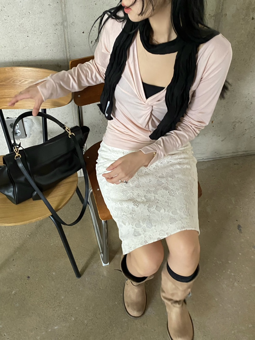 OUPPT韓國代購女士新款休閑推薦真品熱賣人氣半身裙中短裙OUPPT半身裙/中短裙