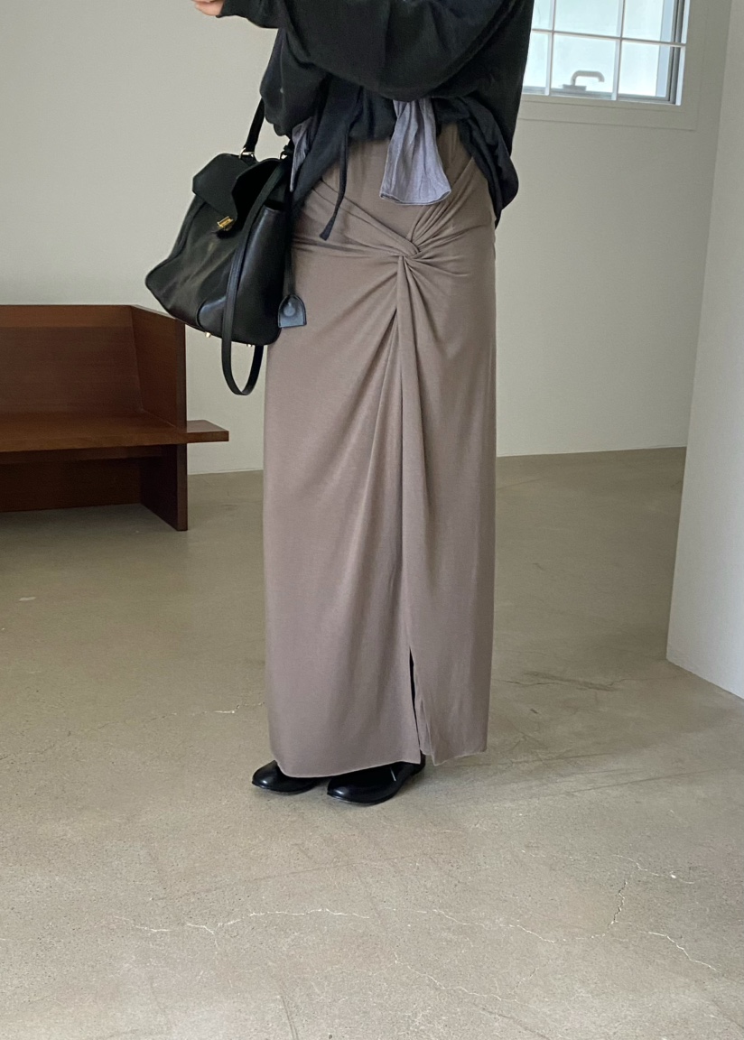 OUPPT韓國直郵女士新款推薦人氣時尚真品熱賣休閑長裙OUPPT長裙圖色1