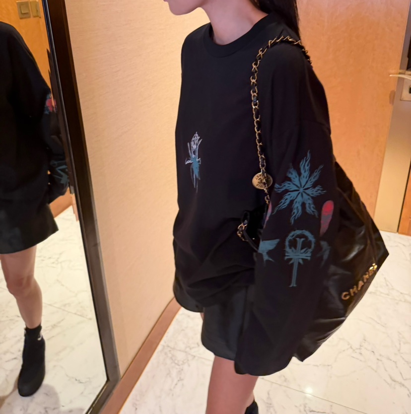 XPARTY韓國代購女裝新品熱賣時尚休閑推薦真品人氣長袖T恤XPARTY長袖T恤