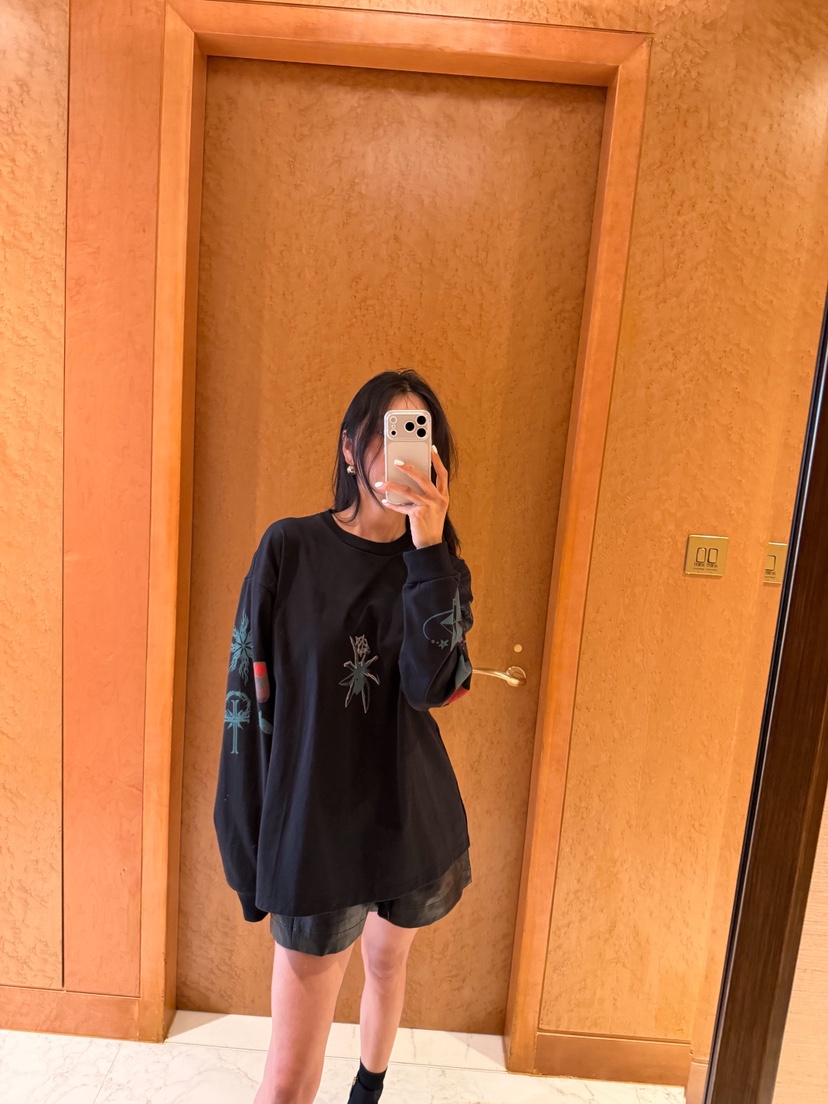 XPARTY韓國代購女裝新品熱賣時尚休閑推薦真品人氣長袖T恤XPARTY長袖T恤圖色2