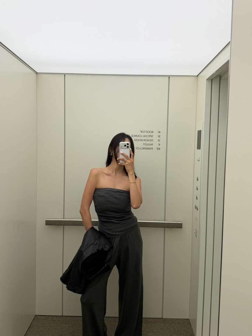 XPARTY東大門直郵女裝新款熱賣休閑真品時尚吊帶背心褶皺XPARTY吊帶/背心