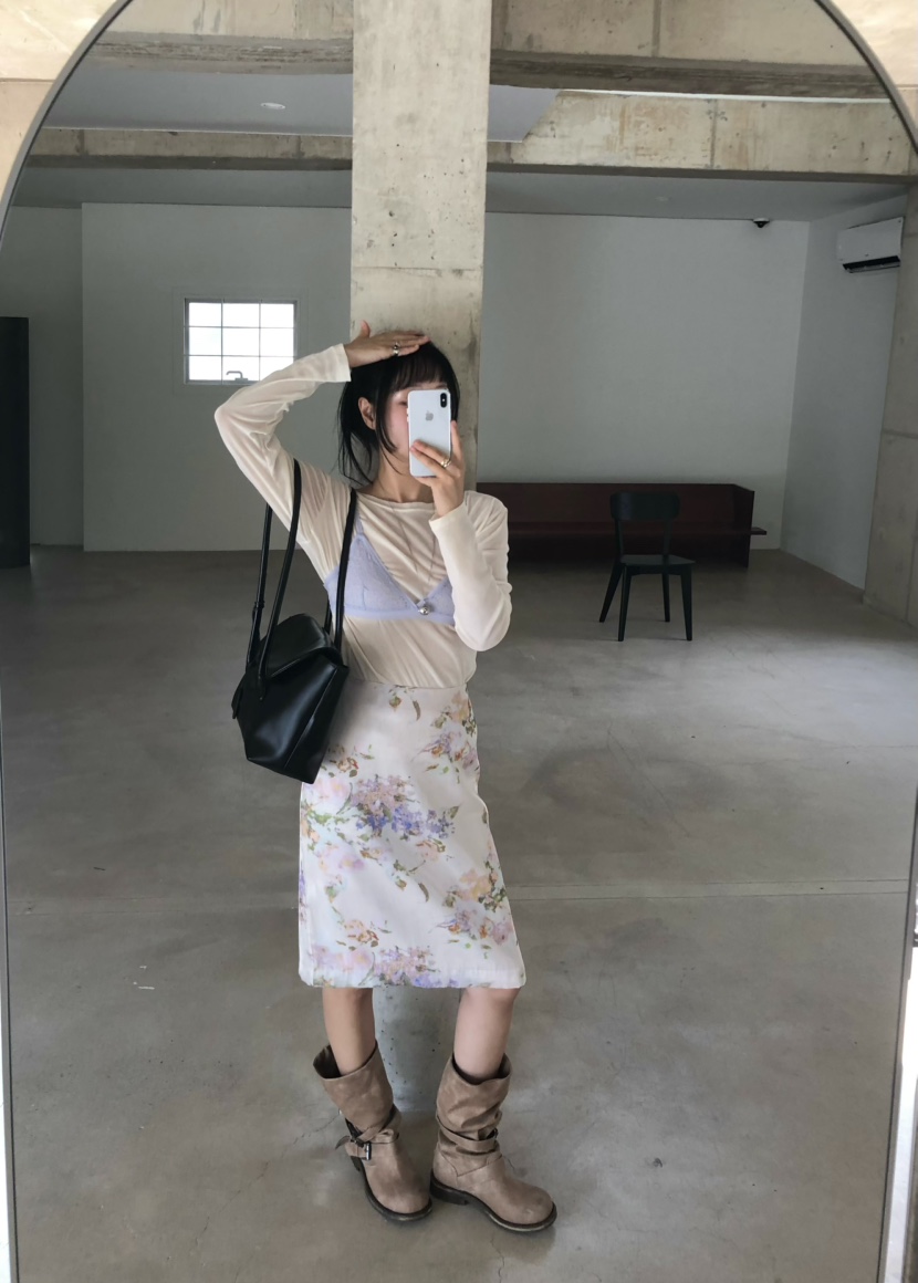 OUPPT韓國代購女裝新品時尚人氣真品休閑熱賣半身裙中短裙OUPPT半身裙/中短裙