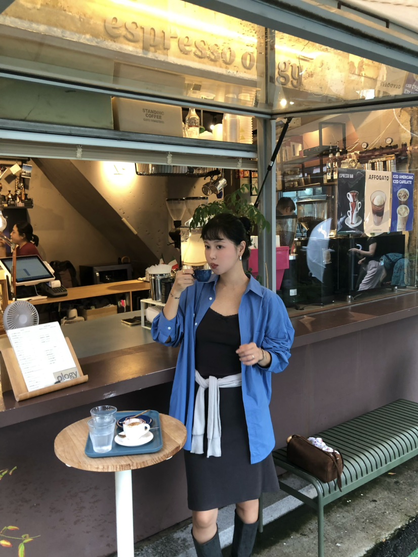 OUPPT韓國直郵女裝新品人氣休閑時尚真品推薦襯衫蕾絲衫純棉OUPPT襯衫/蕾絲衫