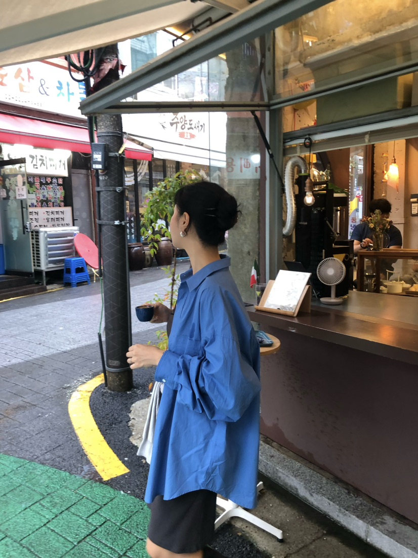 OUPPT韓國直郵女裝新品人氣休閑時尚真品推薦襯衫蕾絲衫純棉OUPPT襯衫/蕾絲衫