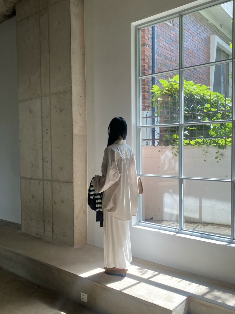 OUPPT韓國直郵女裝新品人氣休閑時尚真品推薦襯衫蕾絲衫純棉OUPPT襯衫/蕾絲衫