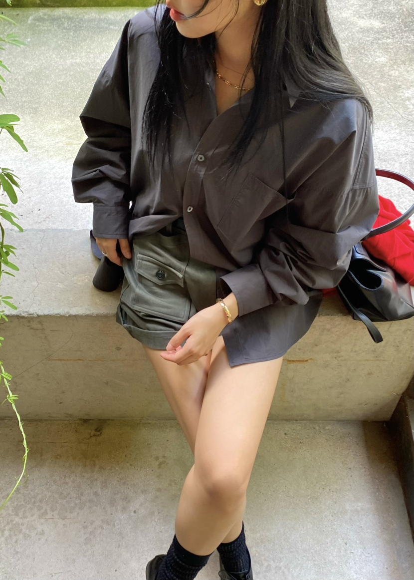 OUPPT韓國直郵女裝新品人氣休閑時尚真品推薦襯衫蕾絲衫純棉OUPPT襯衫/蕾絲衫