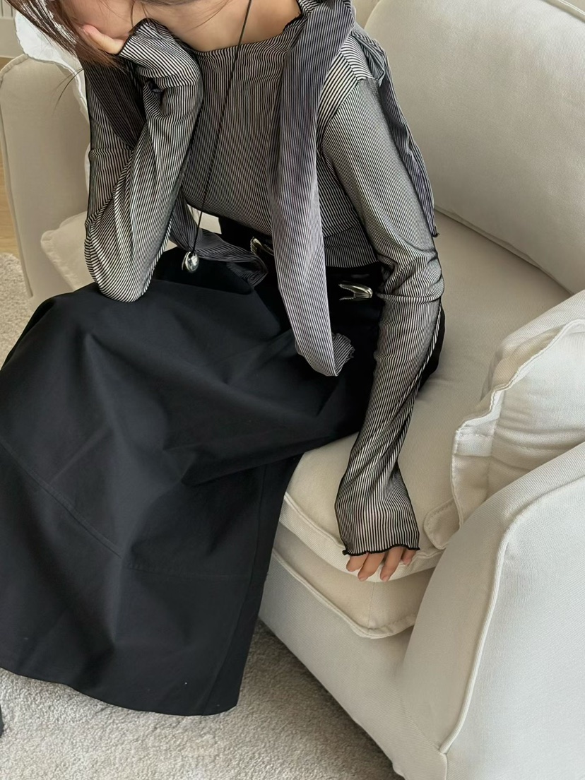 BINUS韓國直郵女士新款真品休閑人氣時尚熱賣推薦長袖T恤BINUS長袖T恤