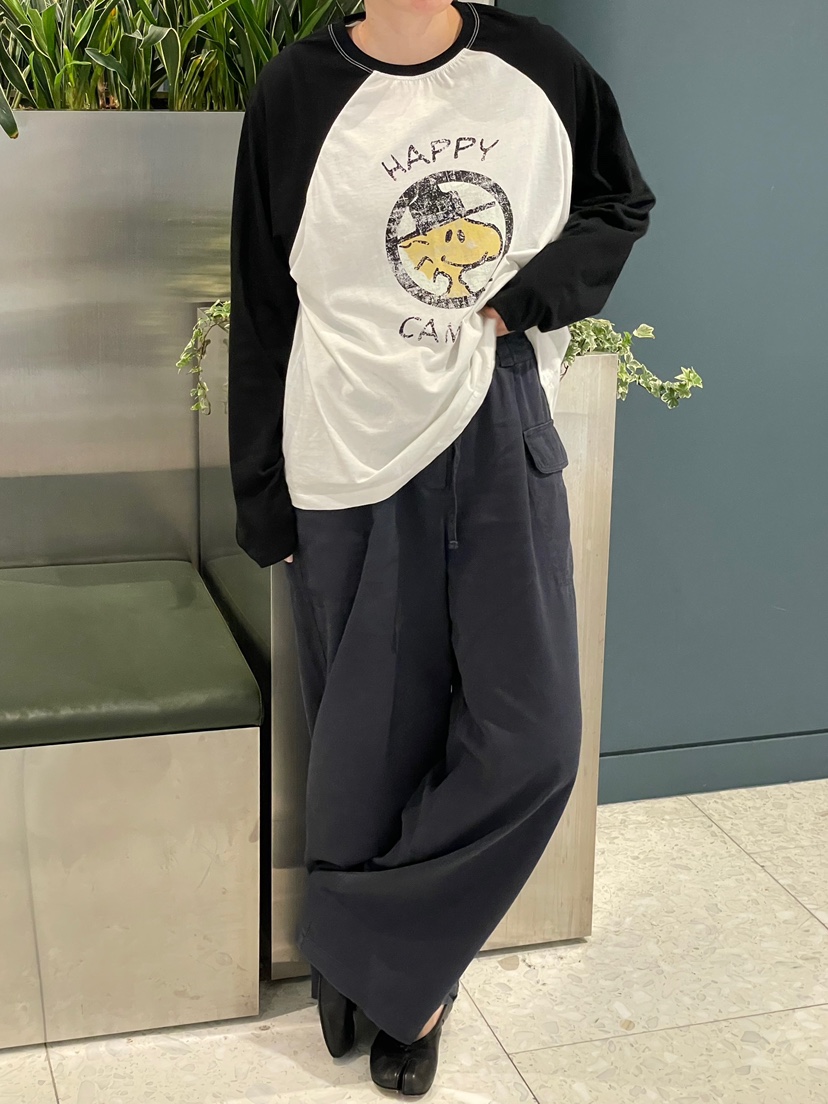 ONDO-P韓國直郵女裝新品時尚推薦人氣真品長袖T恤插肩袖ONDO-P長袖T恤