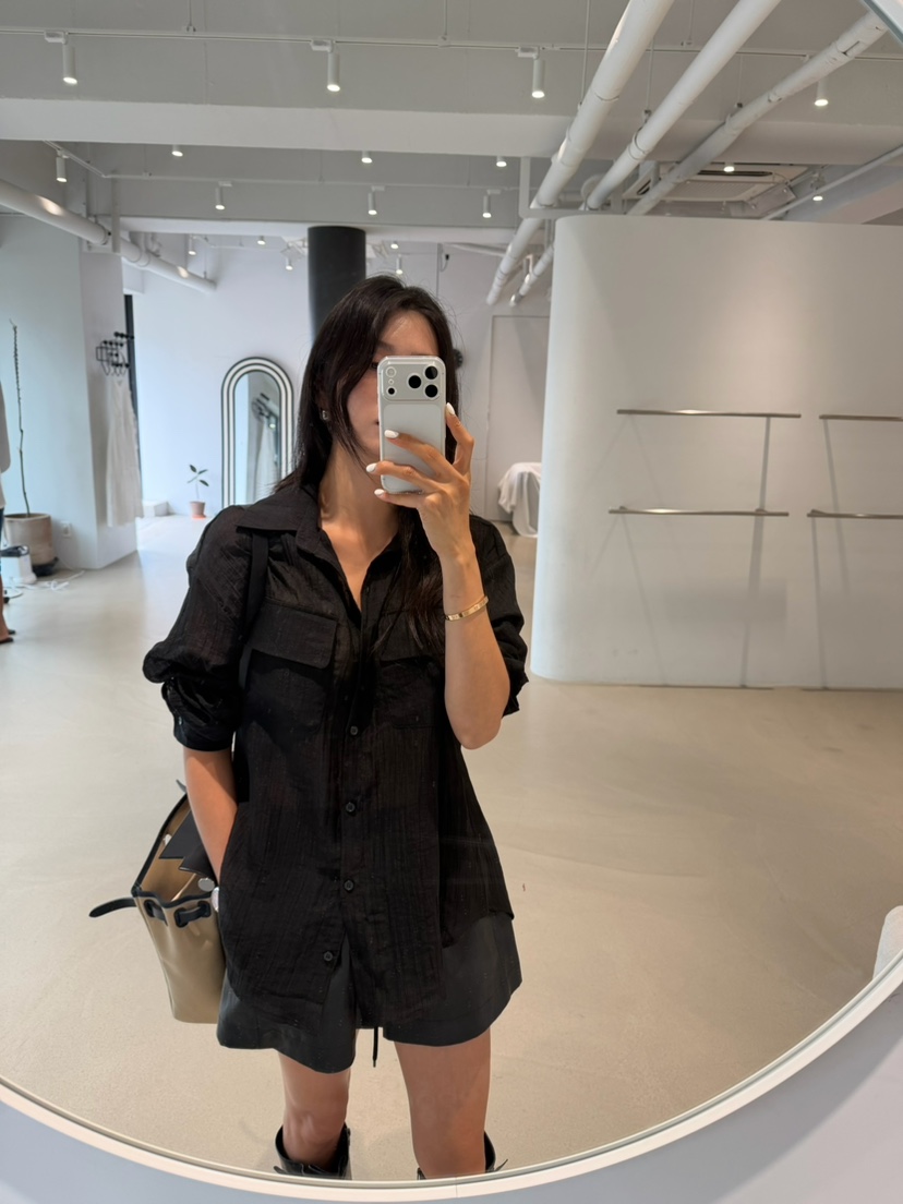 XPARTY韓國代購女裝新款熱賣人氣休閑襯衫蕾絲衫天絲褶皺XPARTY襯衫/蕾絲衫