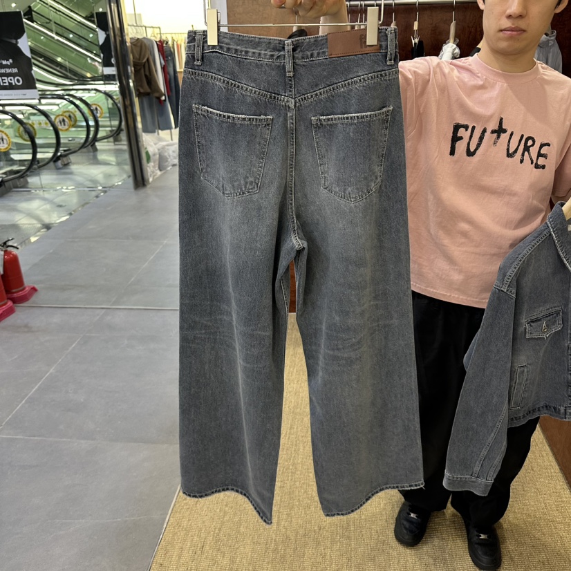 FELTE韓國代購女士新款休閑時尚人氣真品熱賣推薦牛仔褲FELTE牛仔褲
