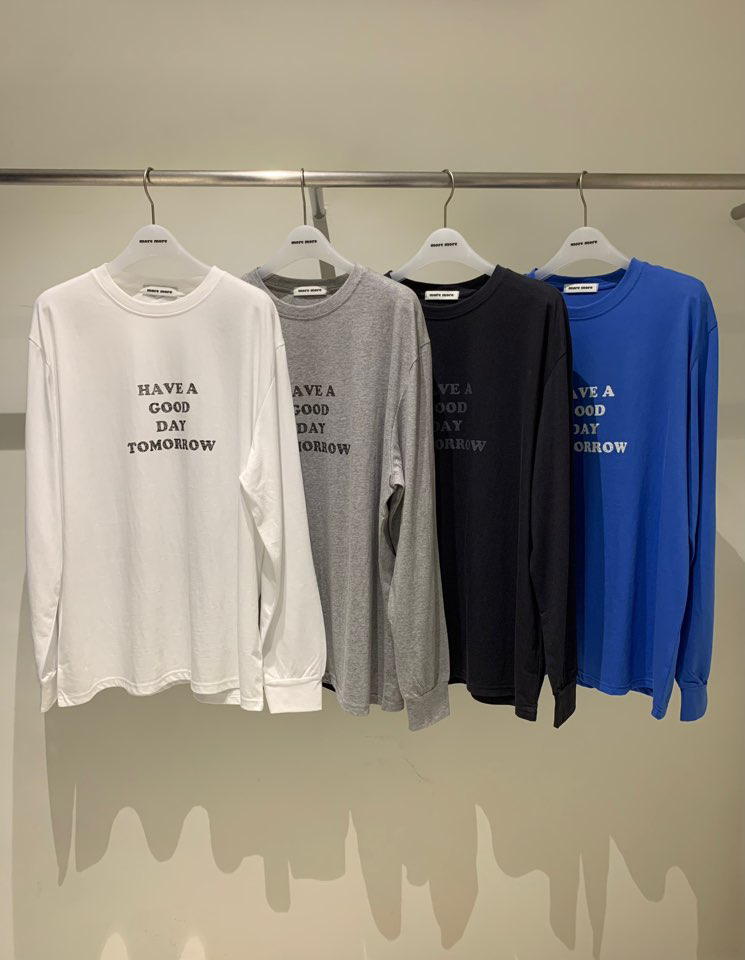 GOBSLMURI-곱슬머리-T韓國代購女裝新品時尚真品長袖T恤GOBSLMURI-2件起長袖T恤