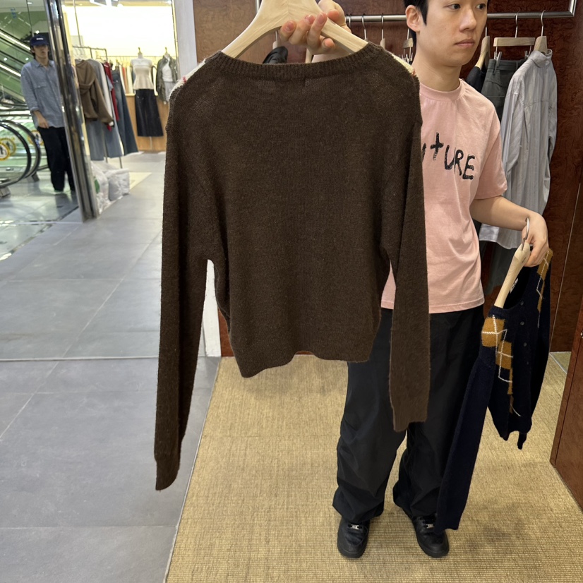 FELTE韓國直郵女裝新品推薦時尚休閑真品人氣熱賣針織衫開衫FELTE針織衫