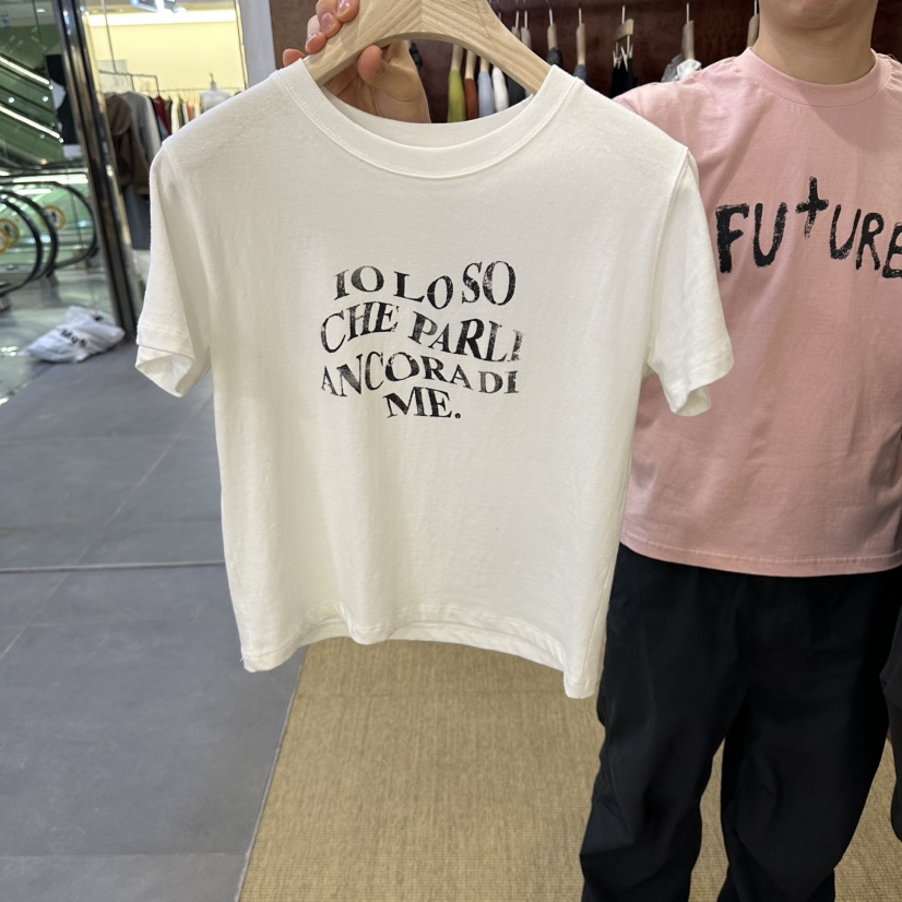 FELTE韓國代購女裝新款時尚真品人氣休閑推薦熱賣T恤FELTET恤圖色1