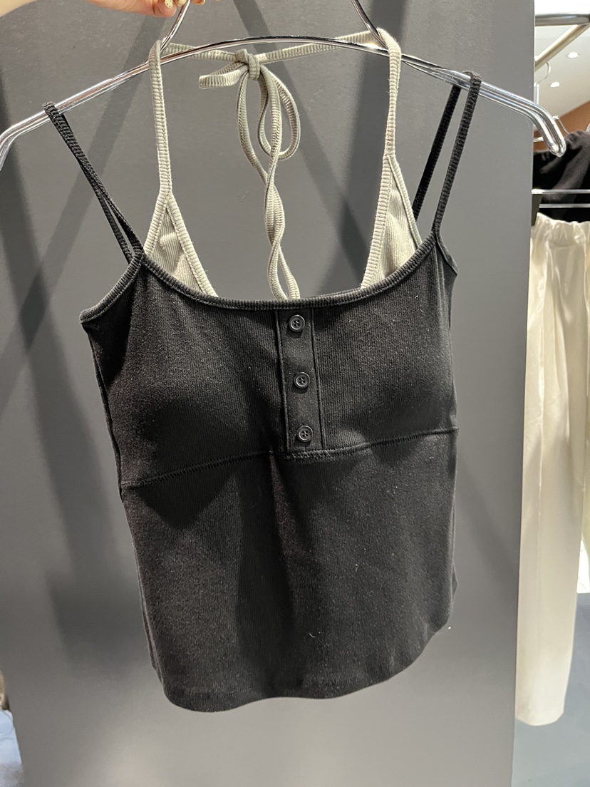 EL BOSQUE東大門直郵女裝新品熱賣時尚人氣真品吊帶背心EL BOSQUE吊帶/背心圖色3