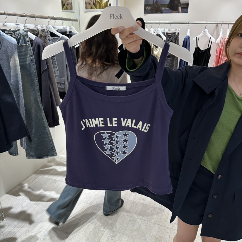 FLEEK東大門代購女裝新品真品人氣熱賣休閑推薦吊帶背心無袖FLEEK吊帶/背心圖色3