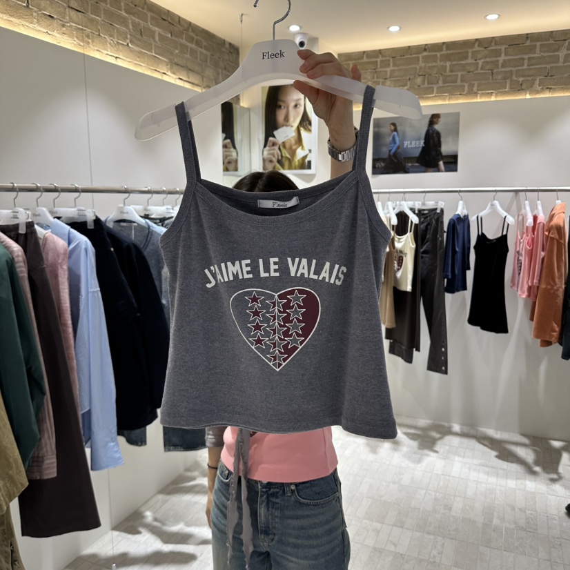 FLEEK東大門代購女裝新品真品人氣熱賣休閑推薦吊帶背心無袖FLEEK吊帶/背心圖色4