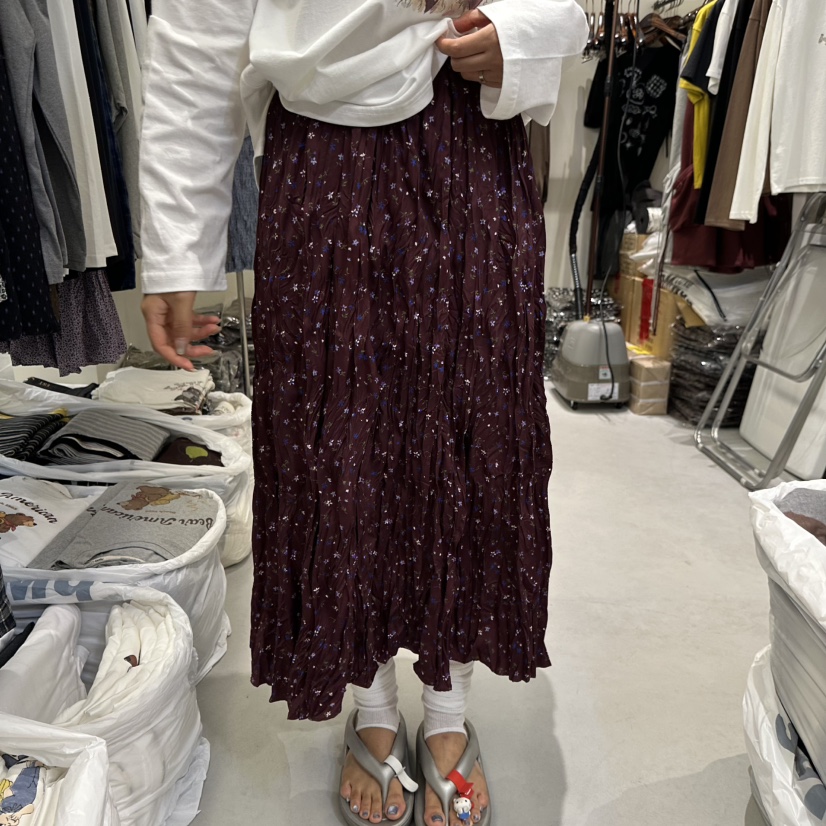 X韓國直郵女士新品人氣時尚熱賣真品推薦休閑長裙Honey長裙圖色2
