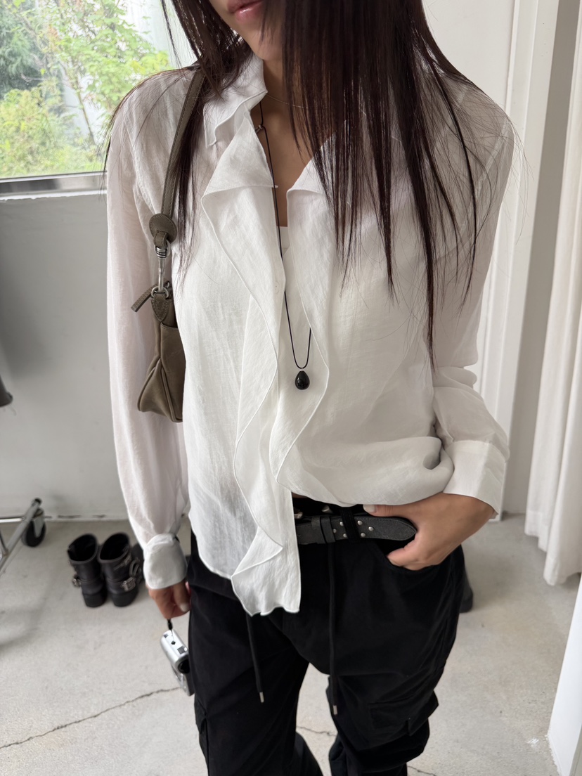 ACME東大門代購女士新品推薦時尚熱賣真品休閑襯衫蕾絲衫ACME襯衫/蕾絲衫
