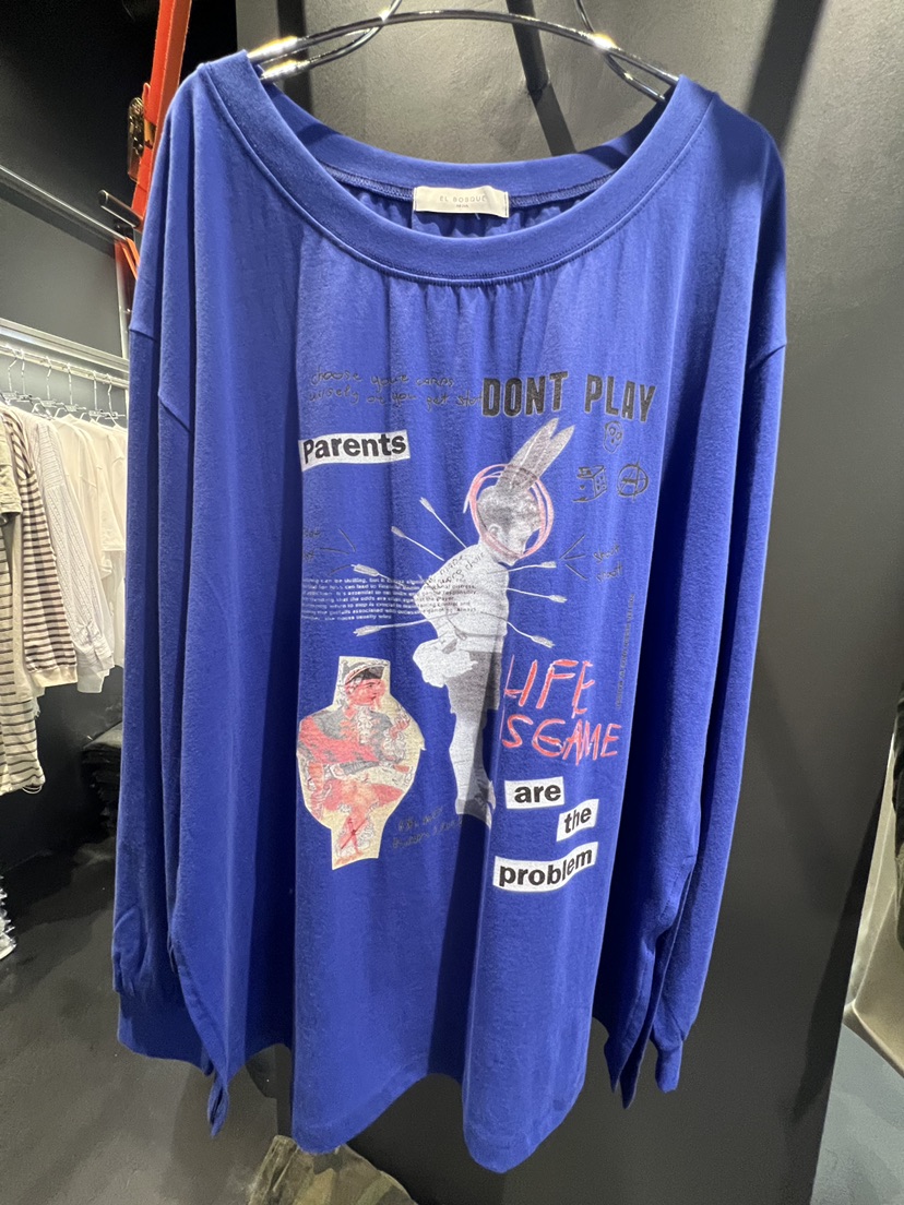 EL BOSQUE韓國直郵女裝新品真品休閑人氣時尚熱賣長袖T恤EL BOSQUE長袖T恤圖色3