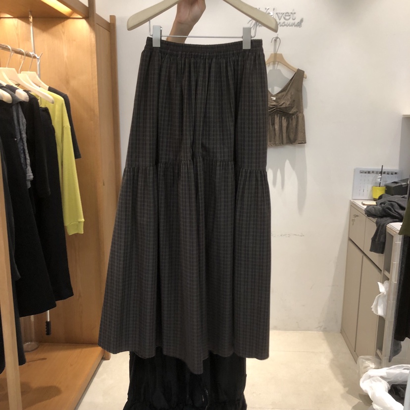 VELVET UNDERGROUND東大門代購女裝新款真品半身裙中短裙VELVET UNDERGROUND半身裙/中短裙圖色1