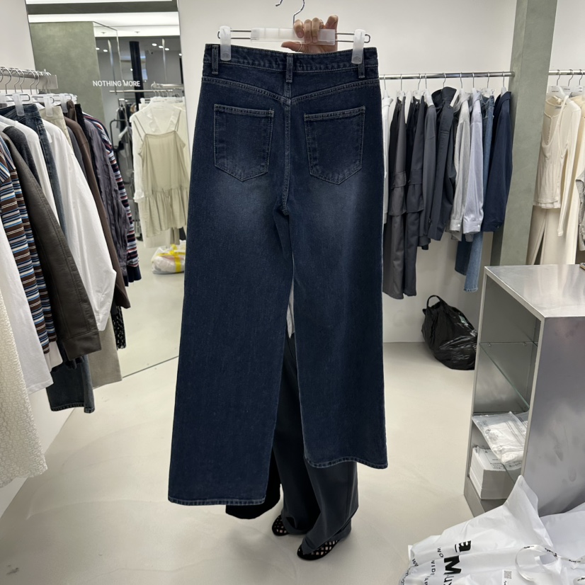 GREEK韓國代購女裝新品推薦人氣真品熱賣時尚休閑牛仔褲GREEK牛仔褲