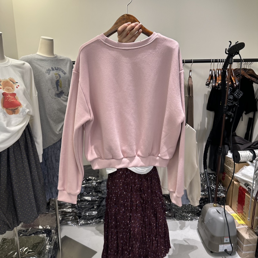 X韓國代購女裝新品真品推薦熱賣時尚休閑人氣衛衣Honey衛衣