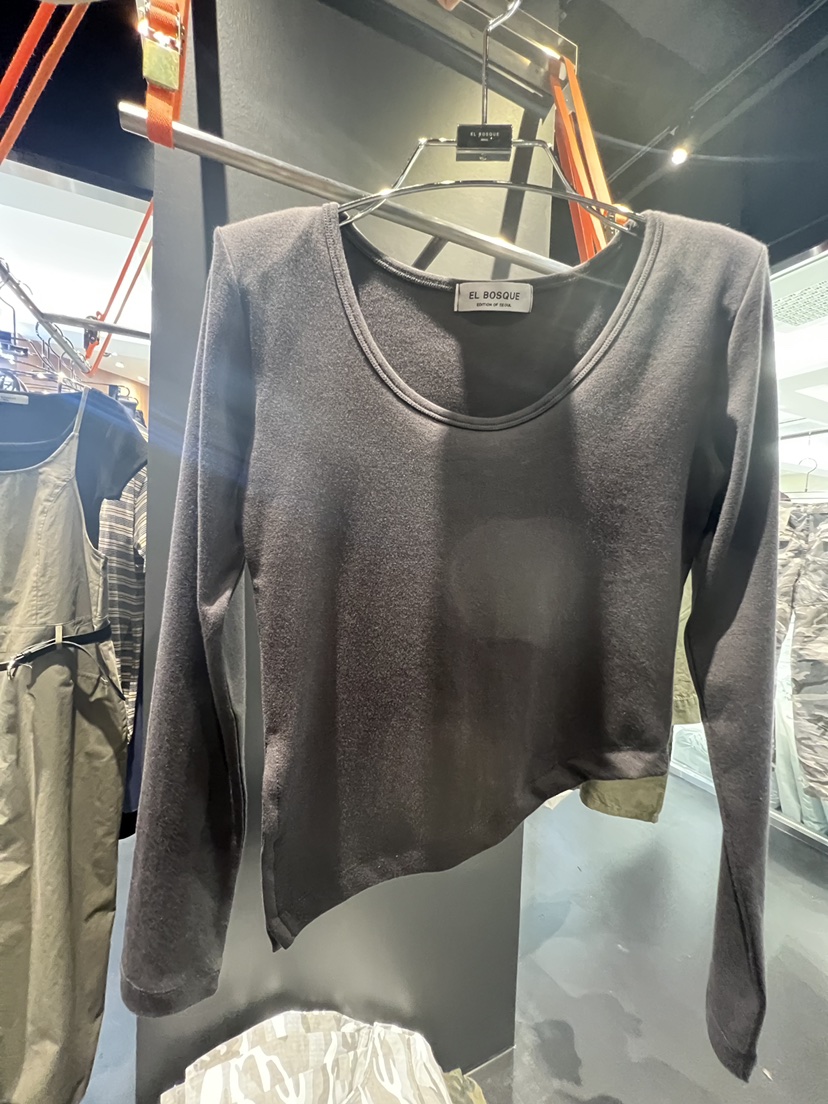 EL BOSQUE東大門直郵女裝新款推薦休閑熱賣人氣真品長袖T恤EL BOSQUE長袖T恤圖色2