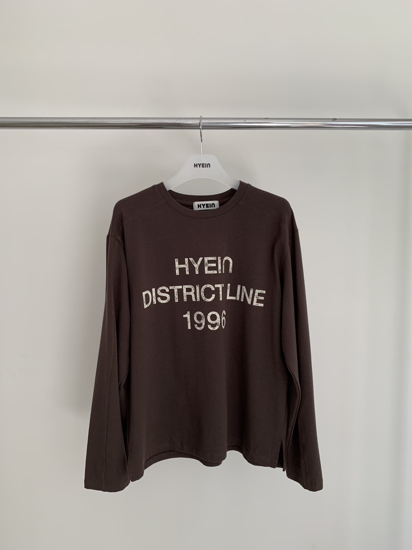 HYEIN東大門實拍女裝新款時尚真品休閑推薦熱賣人氣長袖T恤HYEIN長袖T恤圖色4