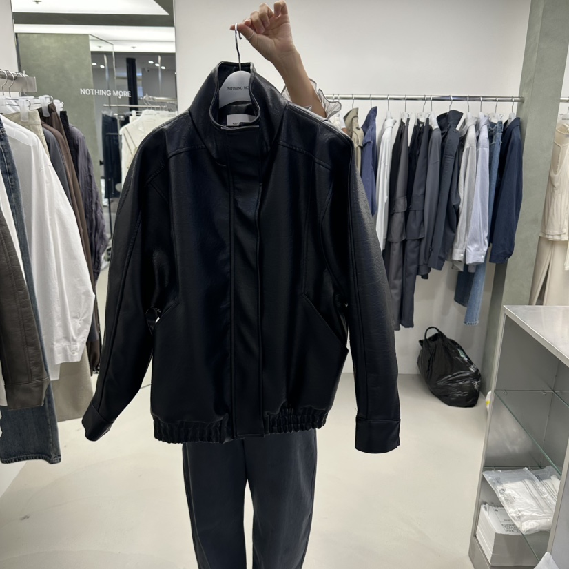 GREEK東大門代購女士新品休閑真品時尚熱賣人氣推薦夾克皮革GREEK夾克圖色2黑色