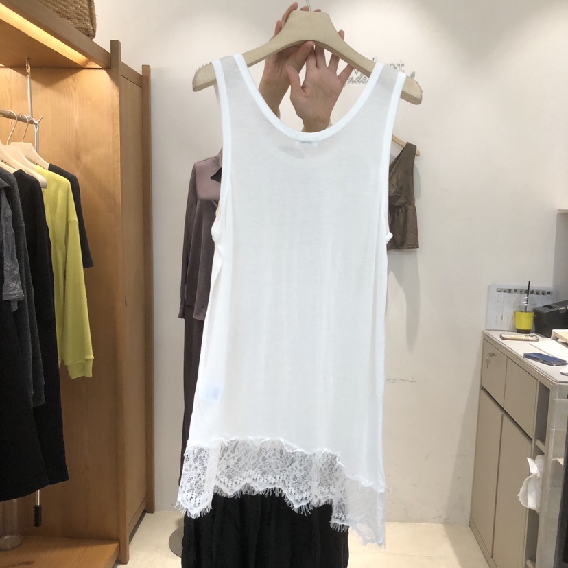 VELVET UNDERGROUND東大門實拍女士新款時尚連衣裙蕾絲無袖VELVET UNDERGROUND連衣裙