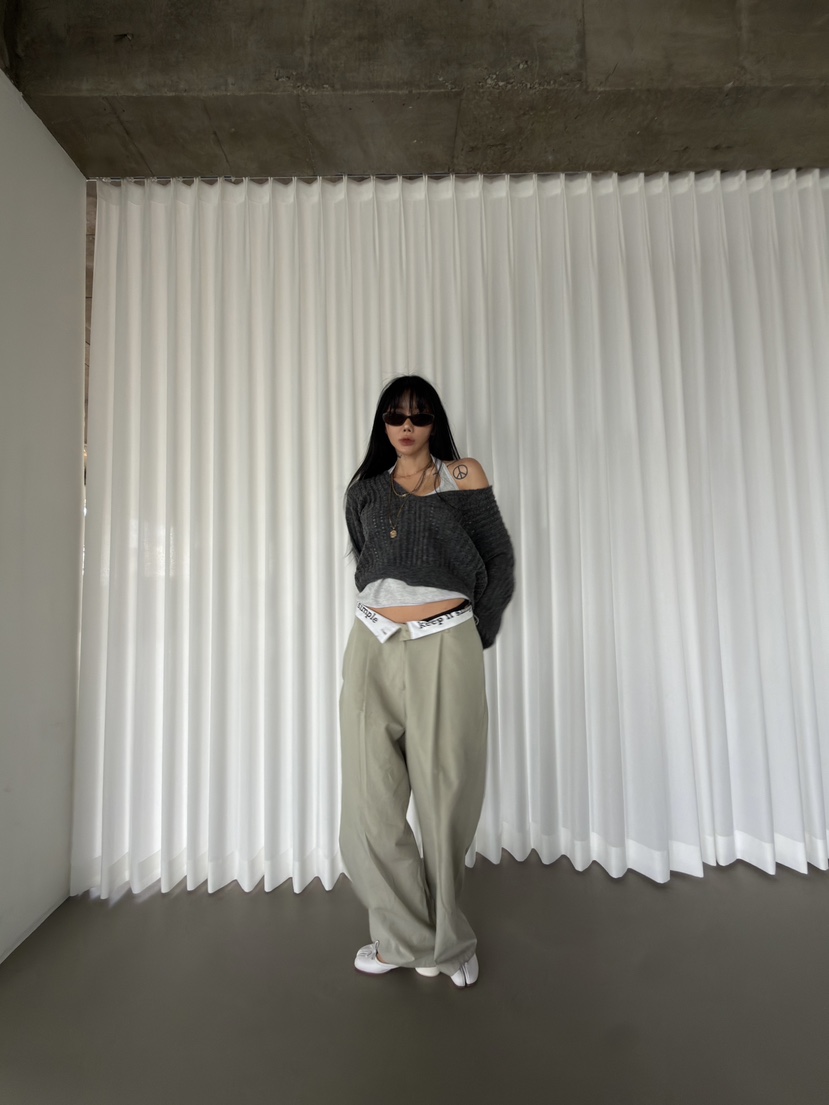 ABBEYLEE東大門代購女裝新款熱賣真品推薦人氣時尚休閑褲棉ABBEYLEE休閑褲